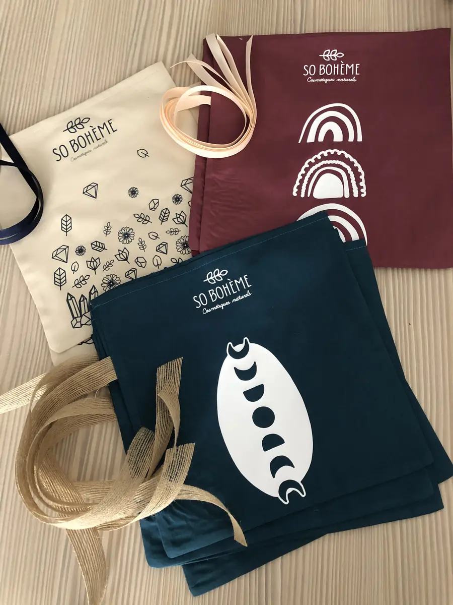 Tote bags & accessoires personnalisés Lili K Wèt