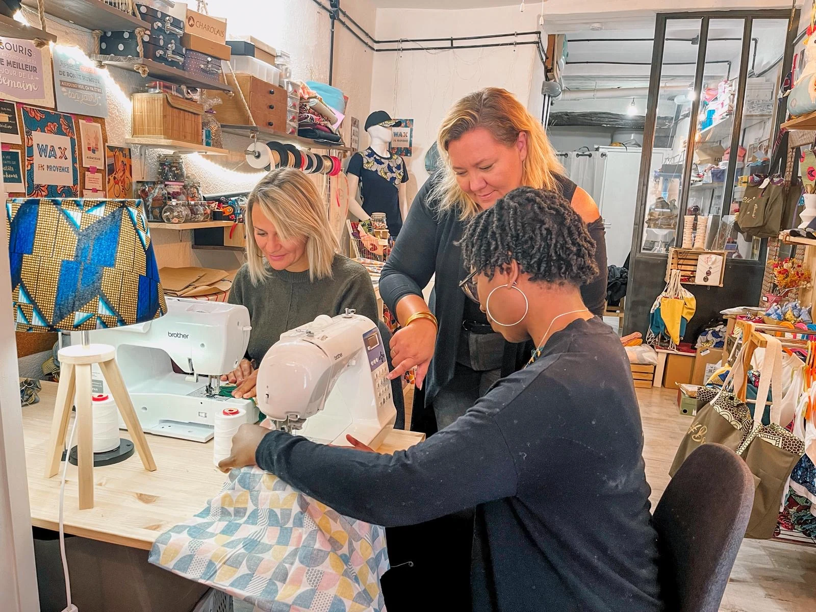 Atelier créatif LiliKwet en situation réelle