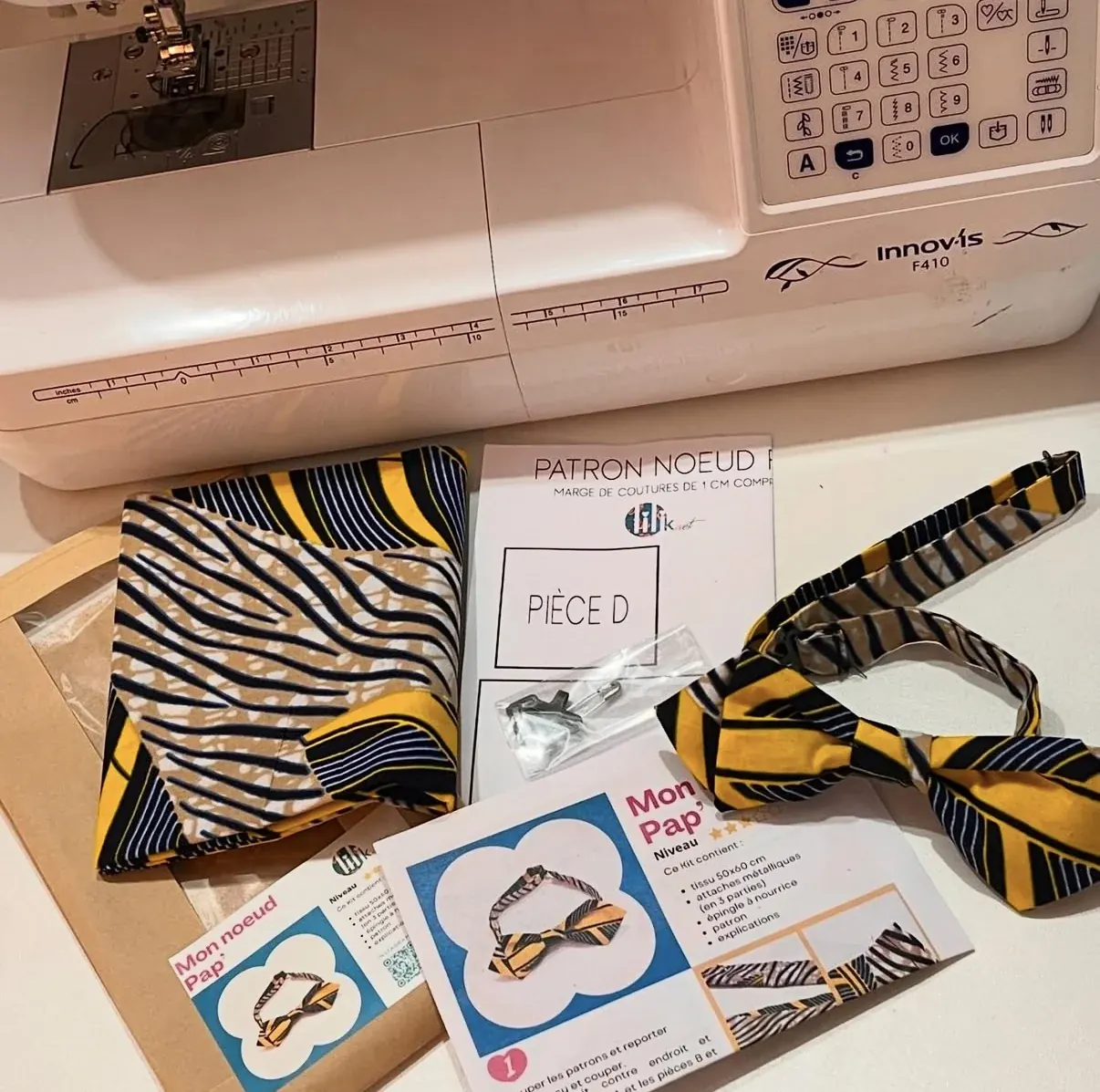 Kit nœud papillon LiliKwet