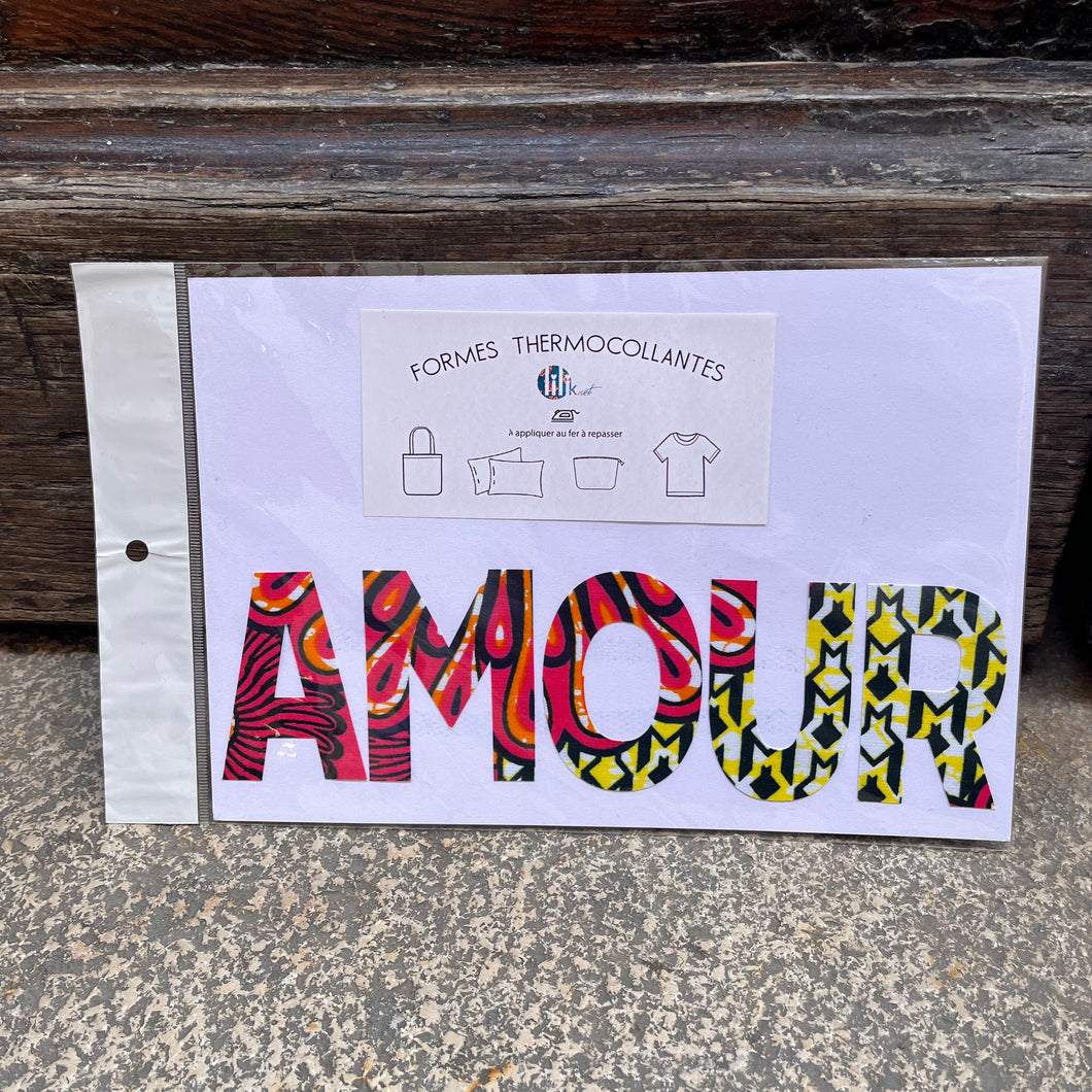Amour thermocollant