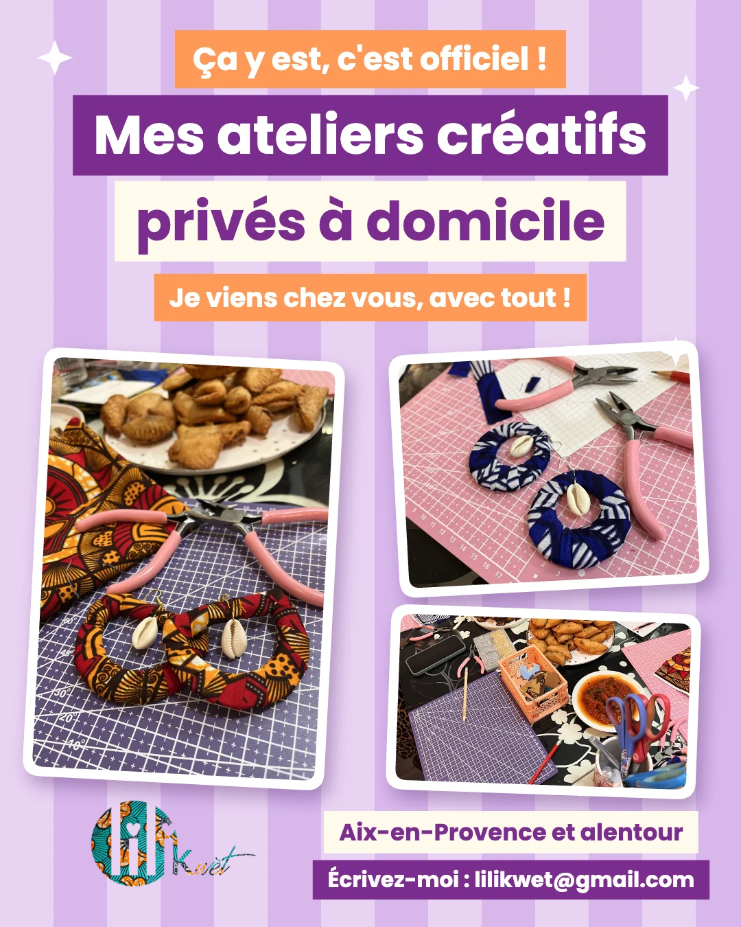 Mes atelier créatifs